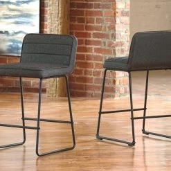 Ashley Furniture Nerison - Patterned - Upholstered Barstool (2/CN) 38 Ashley Furniture Nerison - Patterned - Upholstered Barstool (2/CN)