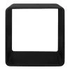 Moe's Home Collection Cali Accent Cube Black 1 Moe's Home Collection Cali Accent Cube Black