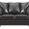 Ashley Furniture Betrillo - Black - Loveseat