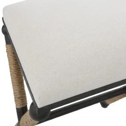 Stools Uttermost Firth Rustic Oatmeal Counter Stool