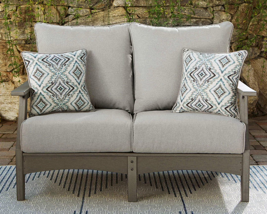 Signature Design By Ashley® Loveseats Visola - Gray - Loveseat W/cushion 5 Signature Design By Ashley® Loveseats Visola - Gray - Loveseat W/cushion