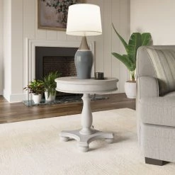 Emerald Home Tables New Haven Round End Table