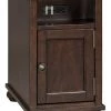 Ashley Furniture Barilanni - Brown Dark - Chair Side End Table Tables