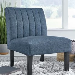 Ashley Furniture Chairs Hughleigh - Navy - Accent Chair