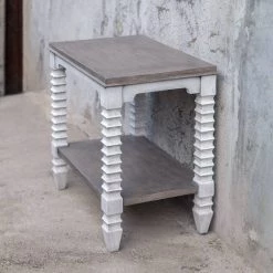 Uttermost Calypso Farmhouse Side Table Tables
