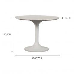 Moe's Home Collection Tuli Outdoor Café Table Tables