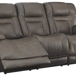 Ashley Furniture Wurstrow - PWR REC Sofa With ADJ Headrest Reclining Furniture