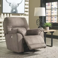 Ashley Furniture Cavalcade - Slate - Power Rocker Recliner Reclining Furniture