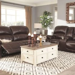 Ashley Furniture Hallstrung - 2 Seat PWR REC Sofa ADJ HDREST 37 Ashley Furniture Hallstrung - 2 Seat PWR REC Sofa ADJ HDREST