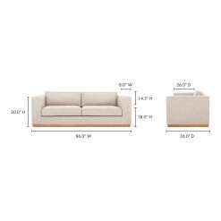 Moe's Home Collection Theodore Sofa