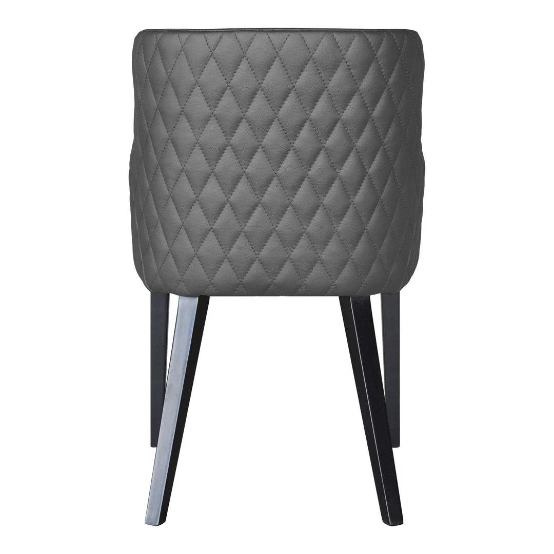 Moe's Home Collection Chairs Zayden Dining Chair Dark Grey 9 Moe's Home Collection Chairs Zayden Dining Chair Dark Grey