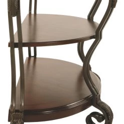 Ashley Furniture Nestor - Medium Brown - Sofa Table Tables 17 Ashley Furniture Nestor - Medium Brown - Sofa Table Tables