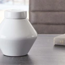Ashley Furniture Domina - White - Jar (2/cs) - Small Table Decor