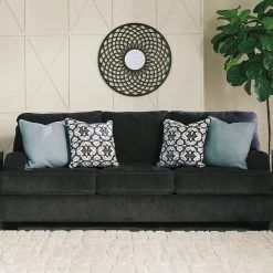 Ashley Furniture Charenton - Charcoal - Queen Sofa Sleeper Sofas