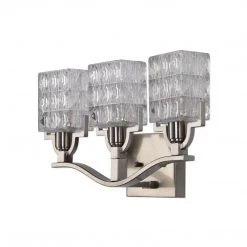 Uttermost Copeman Brushed Nickel 3 Light Vanity Strip