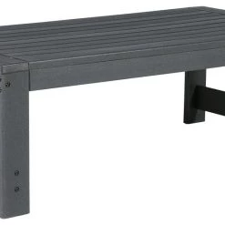 Ashley Furniture Amora - Charcoal Gray - Rectangular Cocktail Table Tables