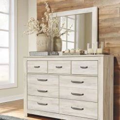Ashley Furniture Bellaby - Attractive - Dresser, Mirror