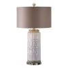 Uttermost Athilda Gloss White Table Lamp Accessories