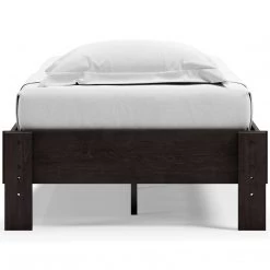 Ashley Furniture Piperton - Brown / Black - Twin Platform Bed Beds