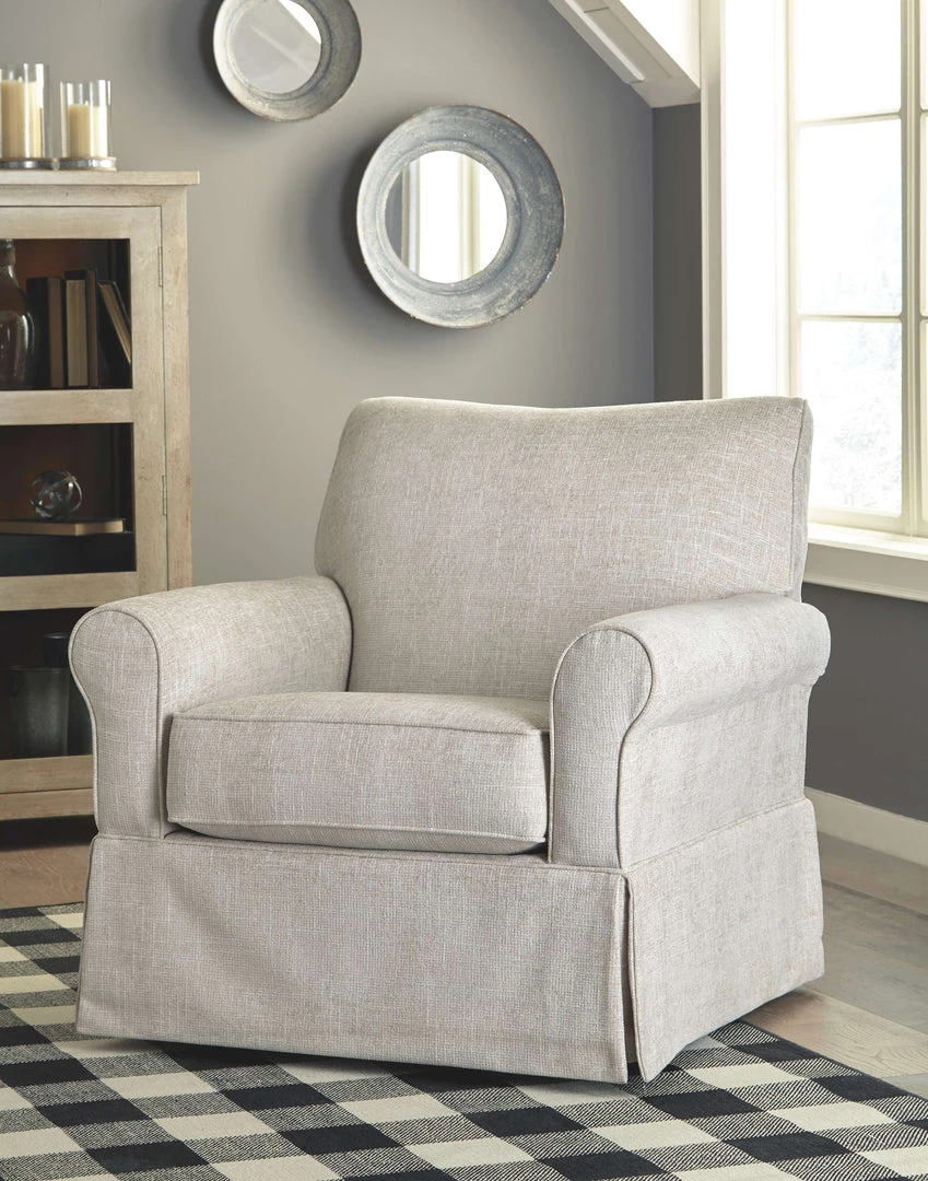 Ashley Furniture Searcy - Quartz - Swivel Glider Accent Chair Chairs 4 Ashley Furniture Searcy - Quartz - Swivel Glider Accent Chair Chairs