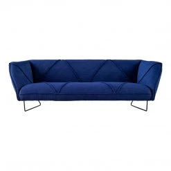 Moe's Home Collection Hexo Sofa Blue