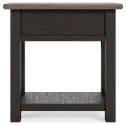 Ashley Furniture Tyler - Black / Gray - Chair Side End Table 15 Ashley Furniture Tyler - Black / Gray - Chair Side End Table