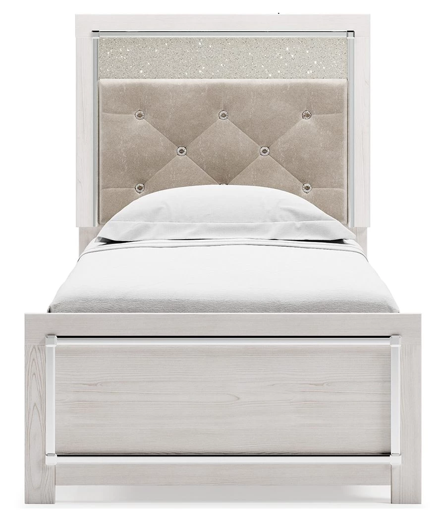 Signature Design By Ashley® Altyra - White - Panel Bed 4 Signature Design By Ashley® Altyra - White - Panel Bed
