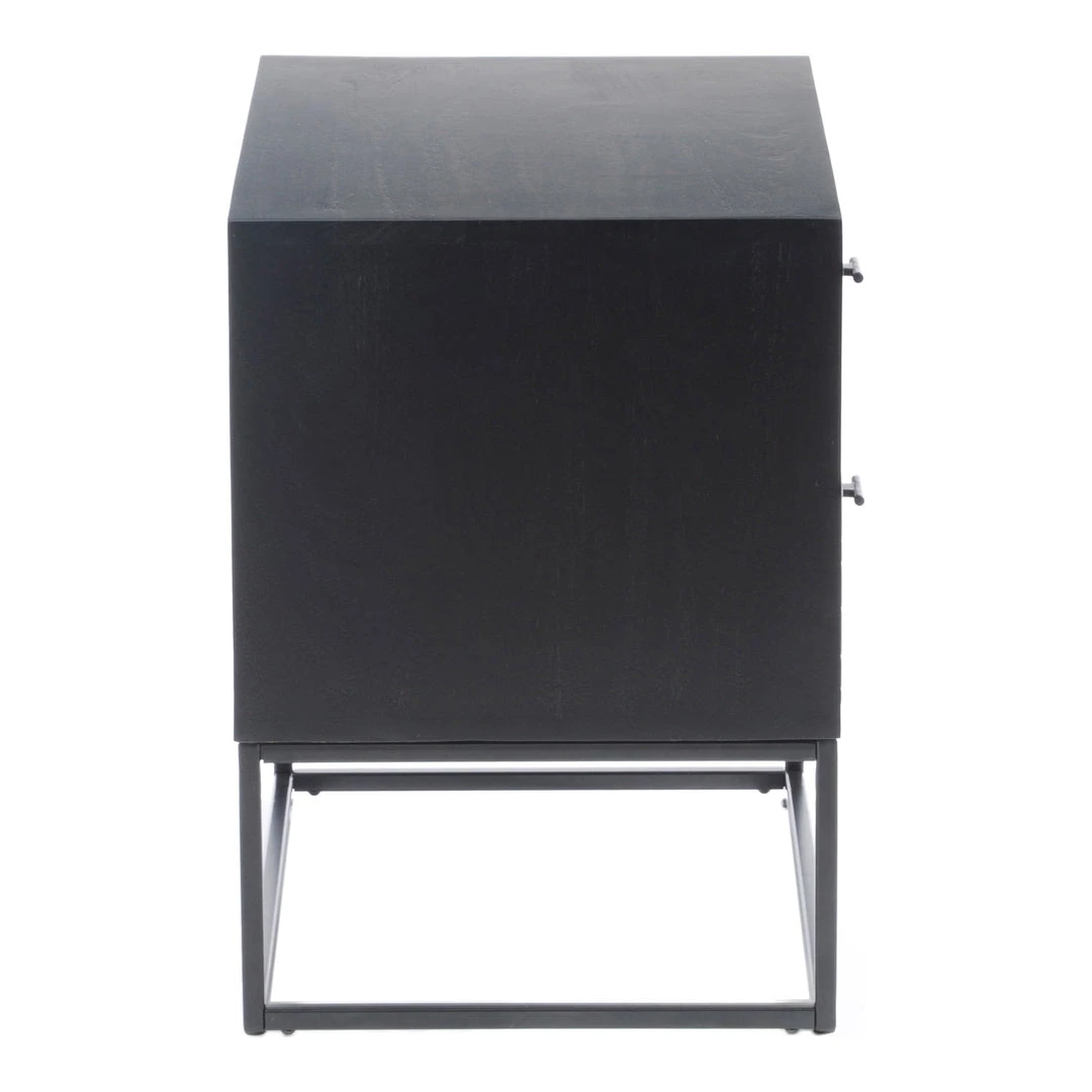 Moe's Home Collection Nightstands Atelier Nightstand Black 6 Moe's Home Collection Nightstands Atelier Nightstand Black