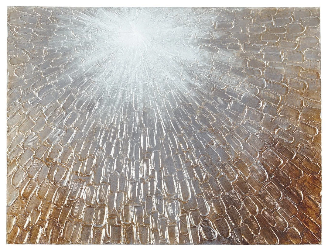 Ashley Furniture Accessories Elaina - Gray/white/brown - Wall Art 3 Ashley Furniture Accessories Elaina - Gray/white/brown - Wall Art