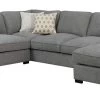Emerald Home Repose Sectional, Storm Gray