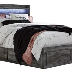 Signature Design By Ashley® Baystorm - Gray - Panel Bed Beds