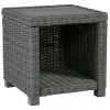 Ashley Furniture Elite Park - Gray - Square End Table