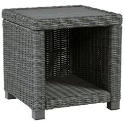 Ashley Furniture Elite Park - Gray - Square End Table