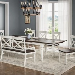 Emerald Home Benches Mountain Retreat Dining Bench 13 Emerald Home Benches Mountain Retreat Dining Bench