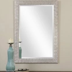 Uttermost Porcius Antiqued Silver Mirror