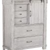 Ashley Furniture Brashland - White - Five Drawer Chest