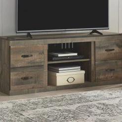 Ashley Furniture Trinell - Ultimate Best In Class LG TV Stand W/Fireplace Option TV Stands