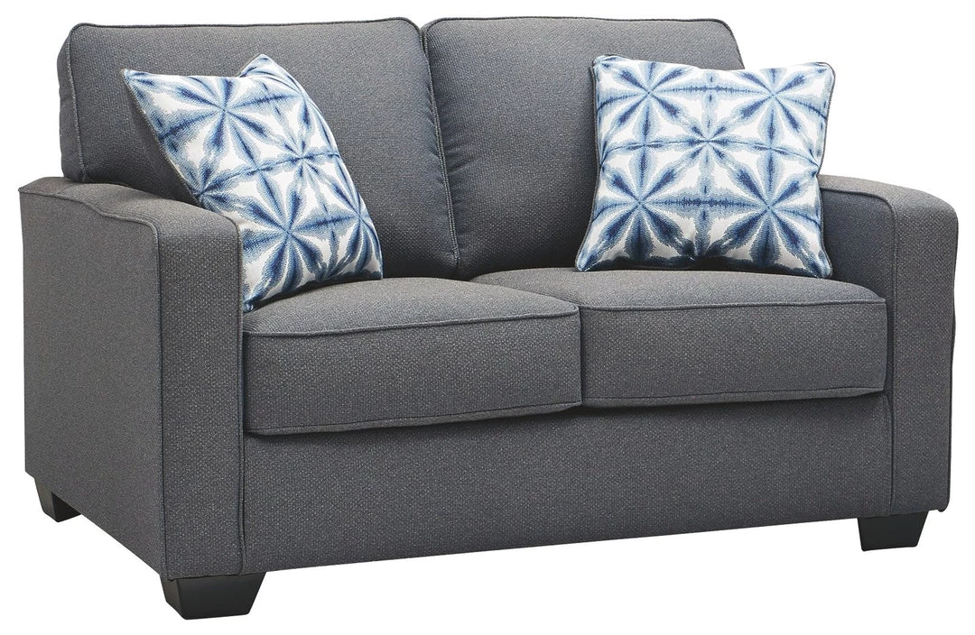 Ashley Furniture Kiessel - Steel - Loveseat Loveseats 3 Ashley Furniture Kiessel - Steel - Loveseat Loveseats
