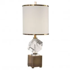 Accessories Uttermost Cristino Crystal Cube Lamp