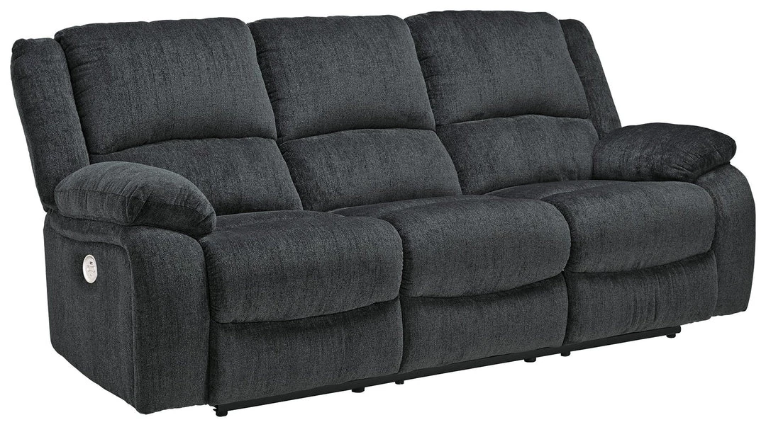 Ashley Furniture Draycoll - Slate - Reclining Power Sofa 3 Ashley Furniture Draycoll - Slate - Reclining Power Sofa