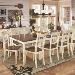 Ashley Furniture Chairs Whitesburg - Brown/cottage White - Dining Room Side Chair (2/cn) 19 Ashley Furniture Chairs Whitesburg - Brown/cottage White - Dining Room Side Chair (2/cn)
