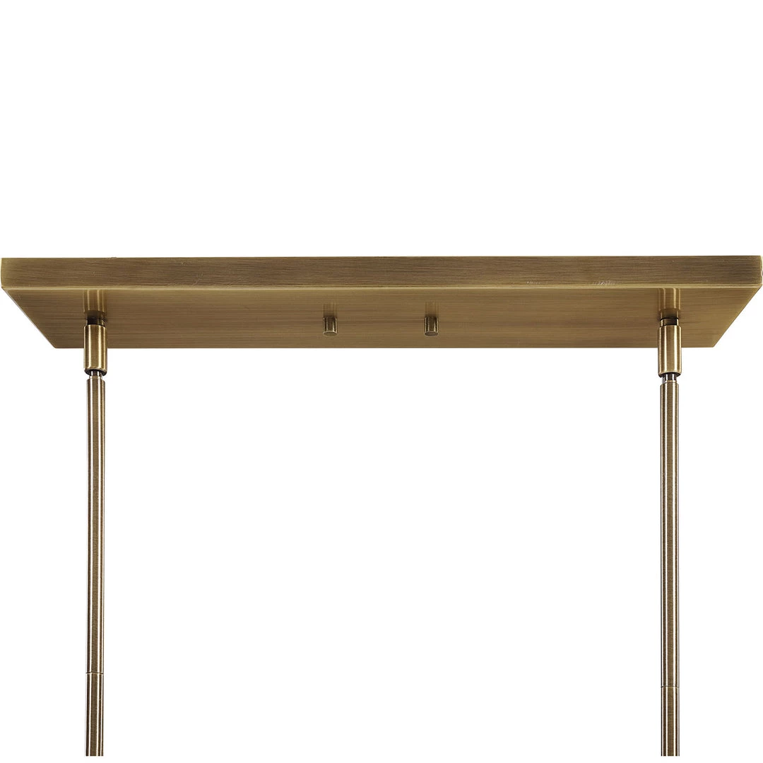 Uttermost Brookdale Industrial 3 Light Linear Chandelier 4 Uttermost Brookdale Industrial 3 Light Linear Chandelier