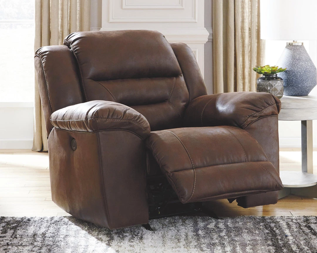 Ashley Furniture Reclining Furniture Stoneland - Channel-stitched Back - Power Recliners 8 Ashley Furniture Reclining Furniture Stoneland - Channel-stitched Back - Power Recliners