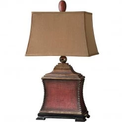 Accessories Uttermost Pavia Red Table Lamp