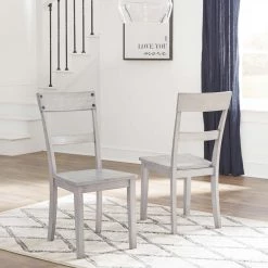 Ashley Furniture Loratti - Gray - Dining Room Side Chair (2/cn) Chairs 14 Ashley Furniture Loratti - Gray - Dining Room Side Chair (2/cn) Chairs