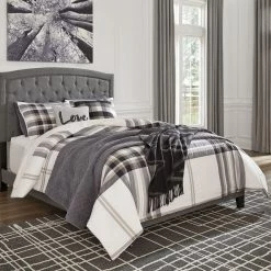 Ashley Furniture Adelloni - Square Tufted - Upholstered Panel Bed Beds 22 Ashley Furniture Adelloni - Square Tufted - Upholstered Panel Bed Beds