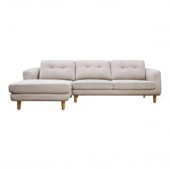 Moe's Home Collection Corey Sectional Beige Right