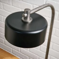 Ashley Furniture Accessories Eliridge - Black/silver Finish - Metal Desk Lamp (1/cn)