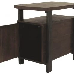 Ashley Furniture Vailbry - Brown - Chair Side End Table 21 Ashley Furniture Vailbry - Brown - Chair Side End Table