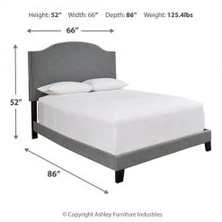 Ashley Furniture Adelloni - Upholstered Panel Bed Beds